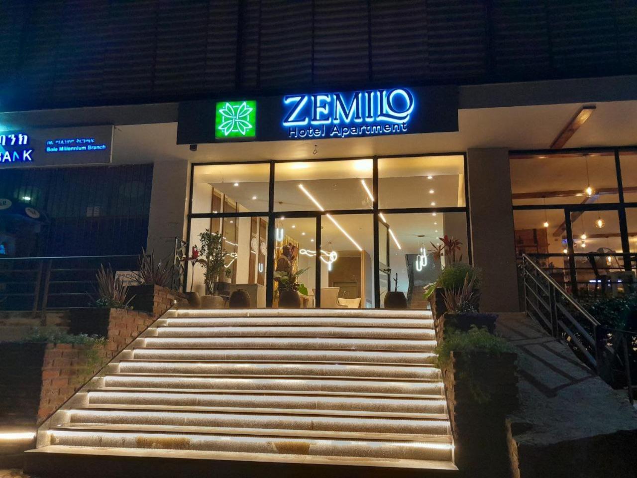 Zemilo Hotel Apartment Addis Ababa Exteriör bild